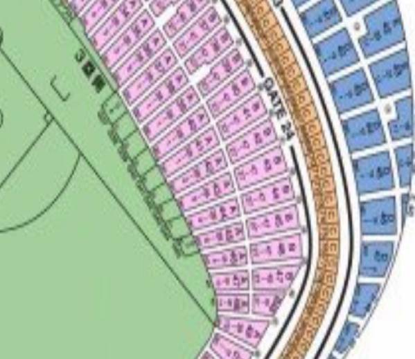 8/19（金）巨人対阪神3塁側B指定エリア3連ファミリーシート3