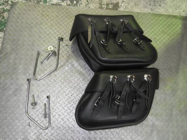 カワサキ バルカン400クラシック サドルバック OW