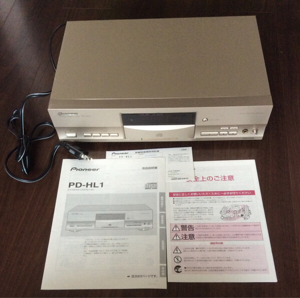 pioneer パイオニア CDデッキ PD-HL1 pioneer パイオニア CDプレーヤー PDーHL1 ターンテーブル式 PD-HL1