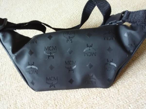 新品 MCM ウエストポーチ ボディバッグ 黒 【公式通販】