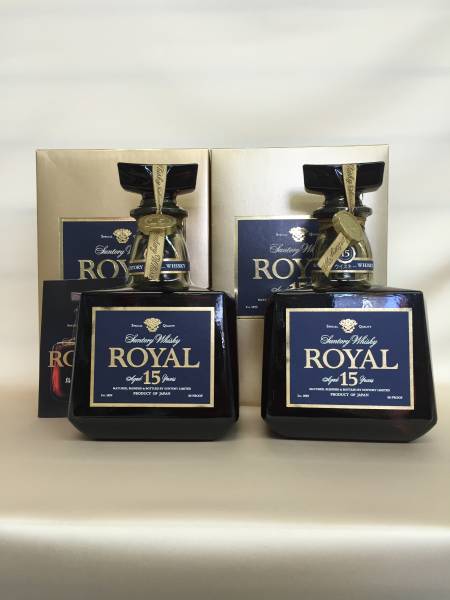 サントリー ROYAL ローヤル 15年 ブルーラベル 700ml #55 サントリー