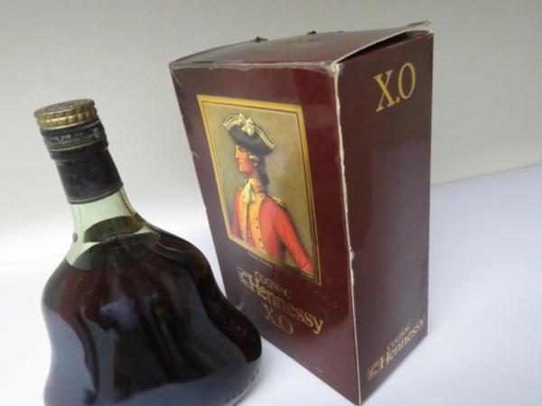 【古酒】【レア品】【未開栓】ヘネシーＸＯ 1000m l 金キャップ XO ヘネシー 金キャップ X.O. 未開栓Hennessy 1本 ☆古酒1円～ 箱