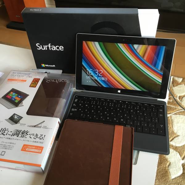 本体新品☆surface2 32GB タイプカバーとオマケ付き
