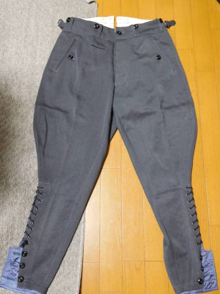 WW2 ドイツ軍　将校用ギャバジン製乗馬パンツ ANT-Z