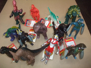 ウルトラマン・怪獣　初期　ソフビ　１３体セット　⑧