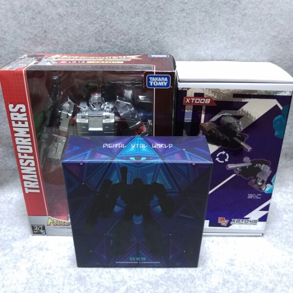 トランスフォーマー レジェンズ lG13 メガトロン アドオン2種