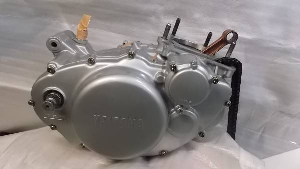 ☆SR400エンジン2H6☆ 500クランク組込エンジン 腰下(94～)☆
