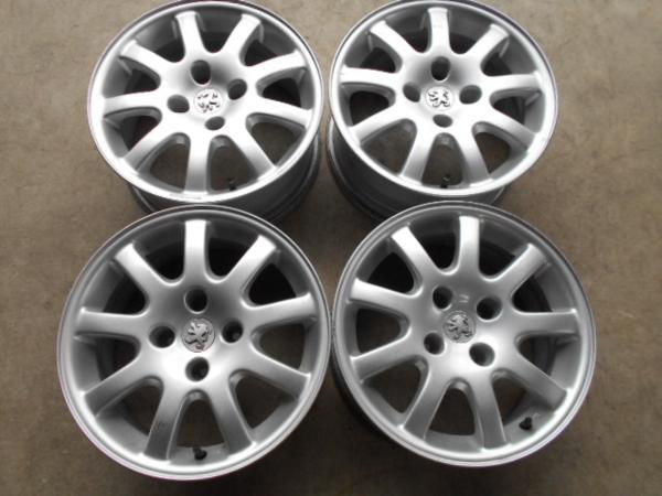 【プジョー】税込！206他[純正]アルミ☆15×6.5J+20[輸入1505]