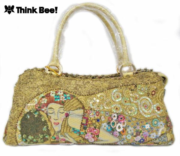 6195新品♪【Think Bee/シンクビー】ゴールデンクリムトバッグ Think