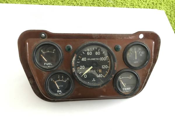 三菱 ジープ j58 純正 メーター パネル 12V
