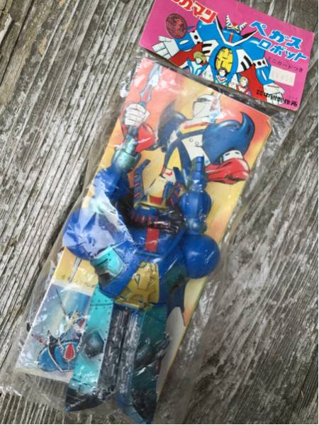 中嶋製作所 テッカマン ペガス ソフビ 中島製作所 レトロソフビ 宇宙の