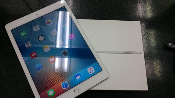 1円支払済docomo ipad air2 16GB wifi+CELLシルバー applecare美