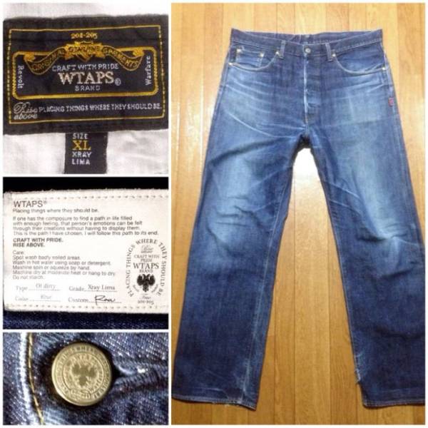 WTAPS 定価4万円程デニムジーンズXL ネイバーフッド系列ブランド