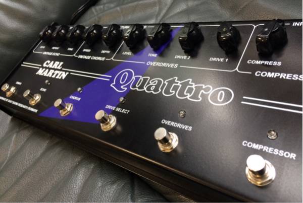 超美品！Carl Martin Quattro アナログマルチエフェクター