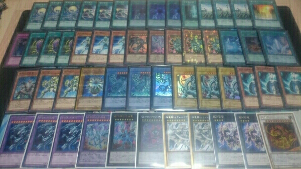 遊戯王 儀式青眼デッキ 儀式青眼 デッキ 遊戯王OCG 2重スリーブ