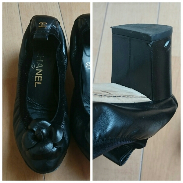 シャネル/CHANEL カメリア パンプス