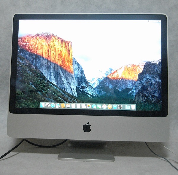 iMac 24インチ Early 2008 / Core 2 Duo 2.8GHz / 1TB / 4GB