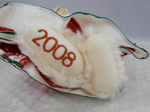 Steiff Little Santa 2008 ぬいぐるみ シュタイフ リトルサンタ Steiff : 0 テディベア ぬいぐるみ 2008年