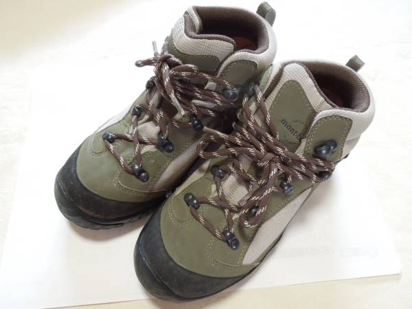 mont-bellモンベル タイオガブーツ23ｃｍゴアテックス