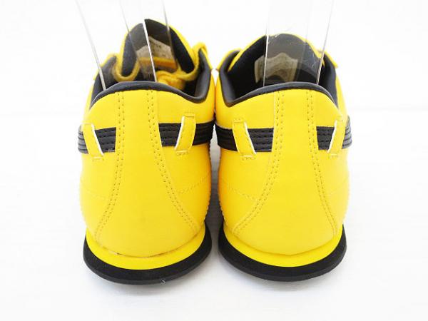 美品☆アシックス asics ゴルフシューズ 黄×黒 22.5 al1606a