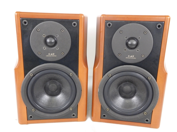 中古 SANSUI スピーカーシステム S-α9 左右 ペア 山水 K1912885