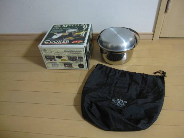 キャプテンスタッグ マルチ キャンピング クッカー №M-5505