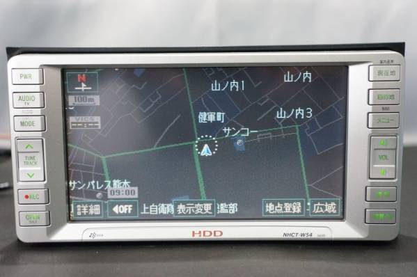 ◇【NHCT-W54】 整備済 トヨタ純正 HDDナビ　2005年◇a