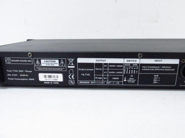 Classic Pro DCP1100 パワーアンプ 未チェック≡4191