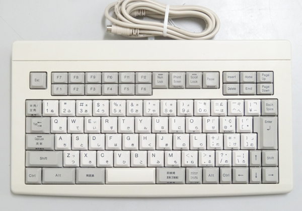 東プレ キャパシティブコンパクト MD01B0 #19(PS/2キーボード)｜売買 