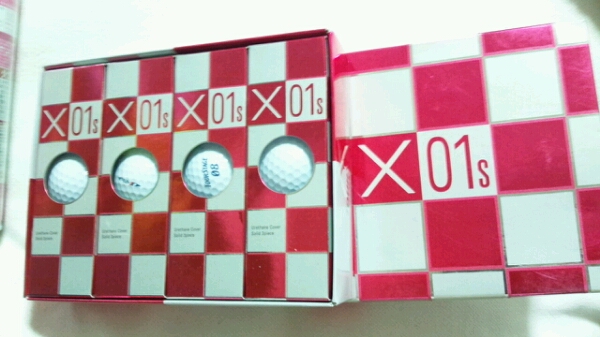 ツアーステージx01s新品12個ゴルフボール_1