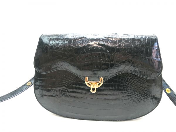 CROCODILE SKIN クロコダイル ショルダーバッグ