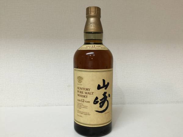 サントリー ピュアモルト ウイスキー 山崎12年 750ml 未開栓 山崎 12年