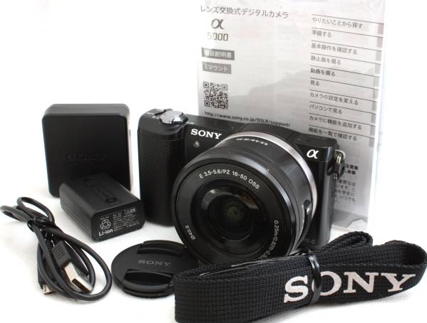 ◆1円～◆Sony α5000 ILCE-5000L パワーズームレンズキット