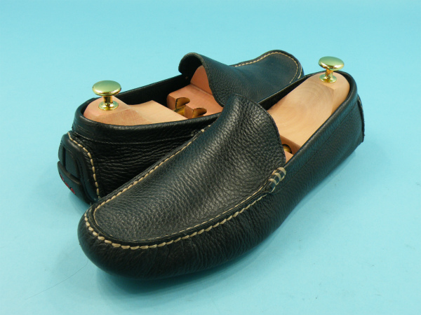 良好 POLO ラルフローレン レザードライビングシューズ 10#11272