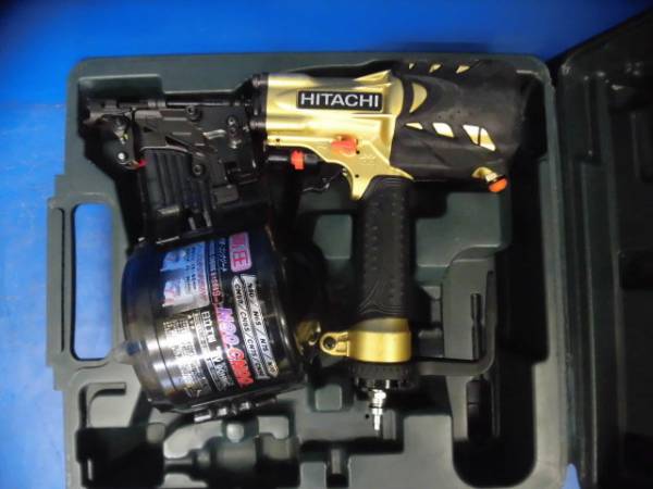 ★日立 90mm 高圧ロール釘打機 NV90HMC HITACHI Q9★