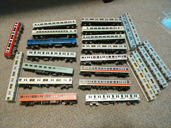 トミックス、カトー他　ジャンク車両まとめて