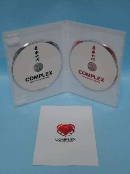 送料込み COMPLEX 【 日本一心 】 20110730 in 東京ドーム 【公式通販】