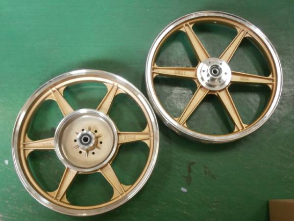 GS400 キャスト ホイール BEET/当時物GT380ハヤシGS400L 美品E 【公式