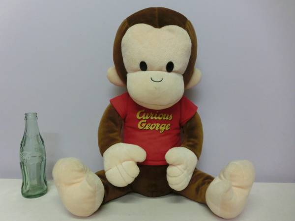 おさるのジョージ キュリアスジョージ 特大43cm ぬいぐるみ人形