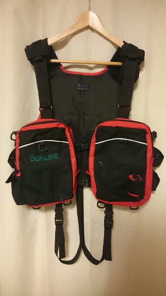 サンライン フローティングベスト 中古 レア ルアー シーバス