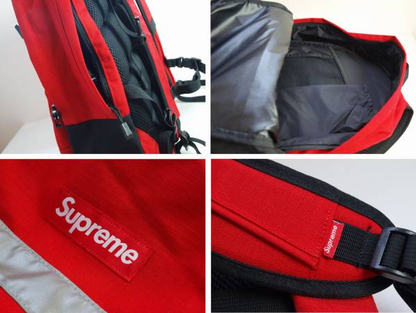 SUPREME シュプリーム バックパック Hi-Vis BOXロゴ 1回使用美品