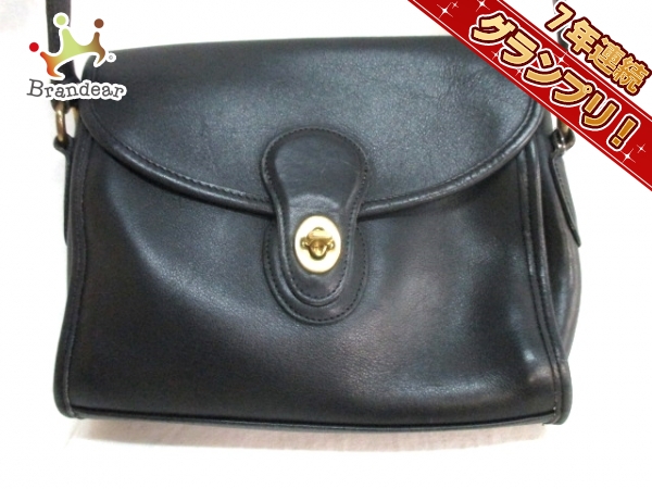 コーチ ショルダーバッグ 326 黒 レザー COACH