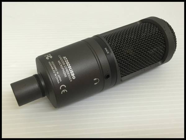 △audio-technica オーディオテクニカ AT2020USB コンデンサ△