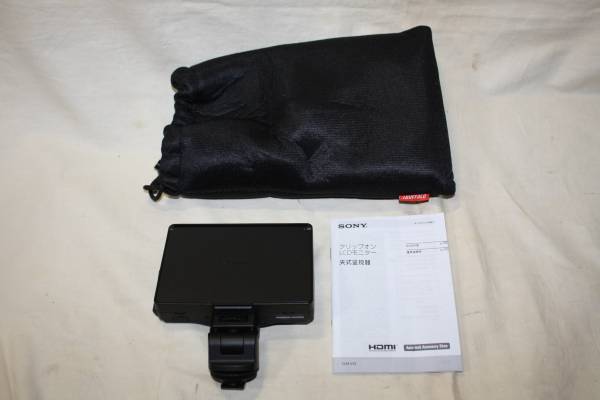 SONY　CLM-V55　クリップオンLCDモニター