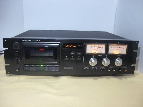 業務用 カセットテープデッキ TASCAM 112MKⅡ 確認・整備OK 一般