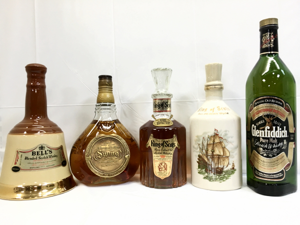 飲料・酒 ホワイト&マッカイ 21年2本キングオブスコッツ 25年 1本