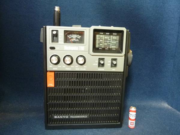 中古品！SANYO，TRANS，WORLD，Blueimpulse，7700，未整備、受信確認
