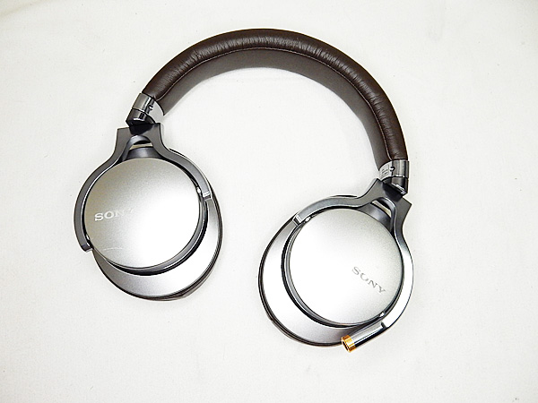 美品！ソニー 密閉型ステレオヘッドホン ブラウン「MDR-1A