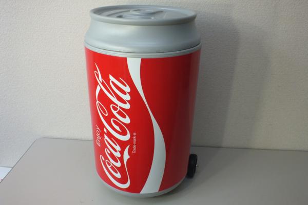 美品 Coca-Cola 缶型クーラー 大容量 キャスター付き　コカコーラ クーラーボックス コカコーラ レトロ コカ・コーラ 非売品コカ・コーラ