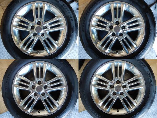 エルグランド E51 215⁄60R17 日産純正 ライダー E51系 夏タイヤセット 